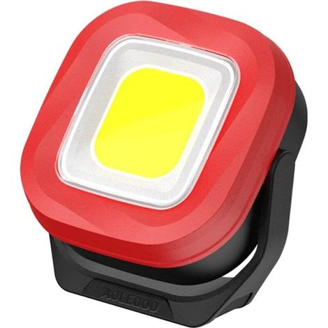 Lampada da lavoro a LED ricaricabile con magnete e USB, ideale per officina domestica, campeggio all'aperto ed escursionismo [Classe energetica A+++] (1/4)