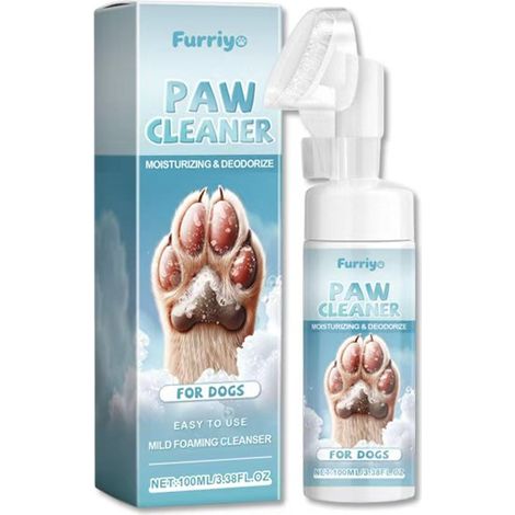 Furriyo Pet Paw Cleanser – Cleans, removes dirt, moisturizes and is gentle on cats and dogs. (1/5)