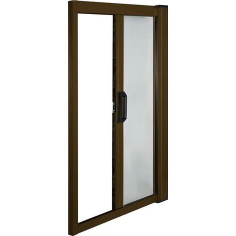 zanzariera avvolgibile orizzontale 150x250 cm - marrone (1/10)