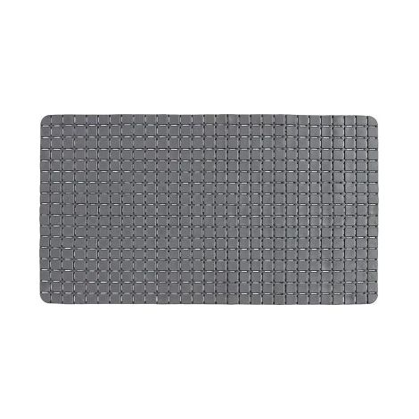 Tappeto Antiscivolo In PVC Per Doccia Mosaico Grigio 40x70 Cm (1/2)