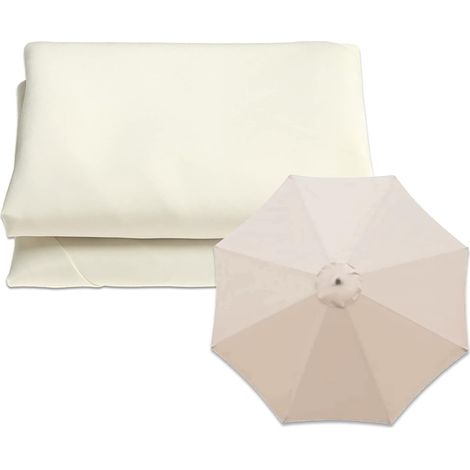 Cloth, 2.7m/8ribs, 300cm/8ribs, Replacement Parasol Canopy Cover for Patio Umbrella (Color Red, Size : 300cm/9.8ft (6ribs)) (1/5)