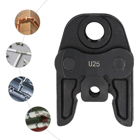 U25 Mâchoire de sertissage pour tuyau composite compact Pince à sertir Mâchoires de sertissage Convient pour les travaux de raccordement de tuyaux (1/5)