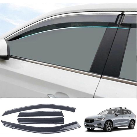 Déflecteurs de pluie et de pluie pour vitres de voiture, accessoires pour Volvo XC60 2022-2025, 4 pièces ( ) (1/5)