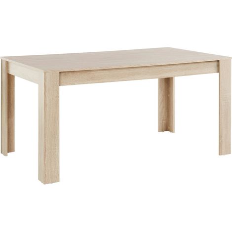 LynnTable à manger en mélaminé 8 personnes L160 (1/3)