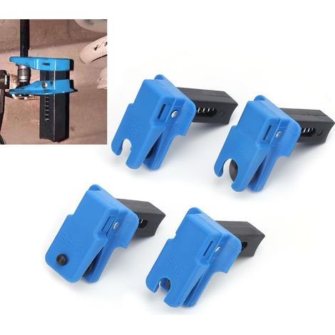 4 Pièces Colliers de Serrage pour Tuyaux d'Huile, Accessoire de Réparation Automobile Vertical pour Taille Multiple