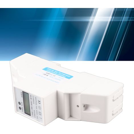 Compteur sur rail LCD monophasé 2P XTM35SA 10 A (1/5)