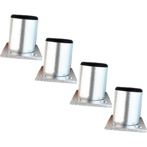 Pieds de meubles de cuisine en alliage d'aluminium réglables en hauteur (5 cm), adaptés à la plupart des meubles. (1/5)