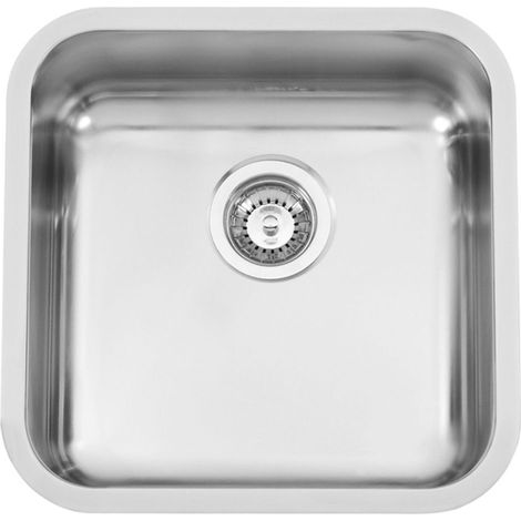Reginox Clean & Care Einbaubecken IB 4040-CC Edelstahl (316) ohne Überlauf (1/5)