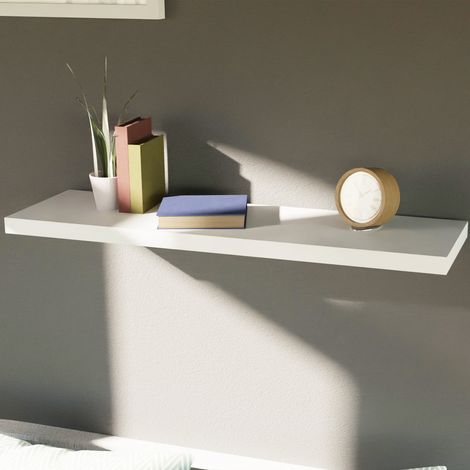 Wandregal / Hängeregal 100cm -DWR106-Weiß-var
