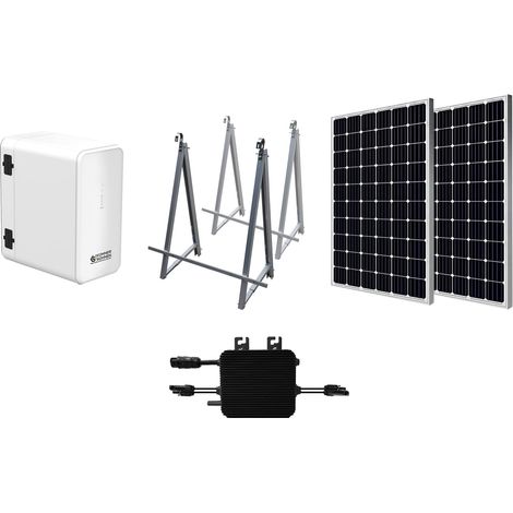 Sistema solare da balcone Könner & Söhnen KS SBS800-SET4, 2x430 W