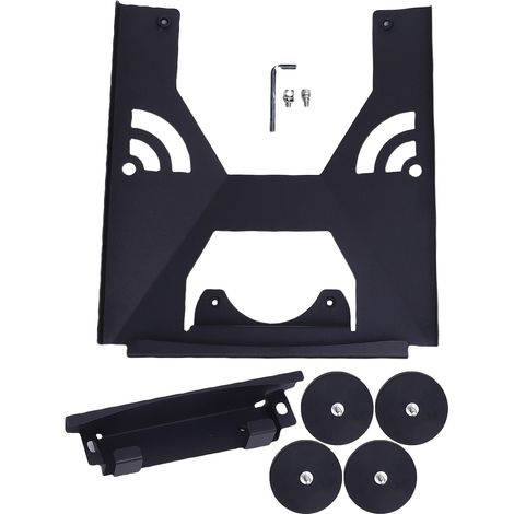 Support de toit magnétique adapté pour mini fer 4 aimants antenne parabolique Kit de montage de voiture à dégagement rapide RVs bateau yachts SUV Surfaces métalliques type D (1/5)