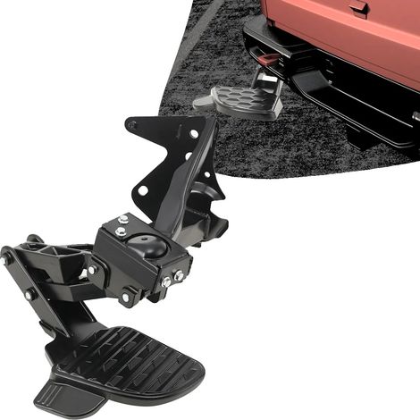 Poggiapiedi posteriore, materiale ABS, compatibile con Ram 1500 DT 2019-2021, codice OE 82215289AG, colore nero, tipo di articolo: pedali (1/5)