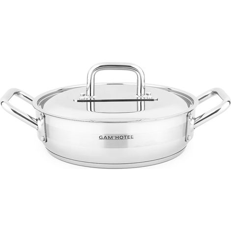 Gam'Hotel - Sautoir inox 28x9cm induction