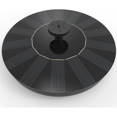 Fuente de jardín, fuente solar Solatec con bomba solar de 1,4 W – bomba sumergible para estanques, piscinas, jardines y acuarios. (1/5)