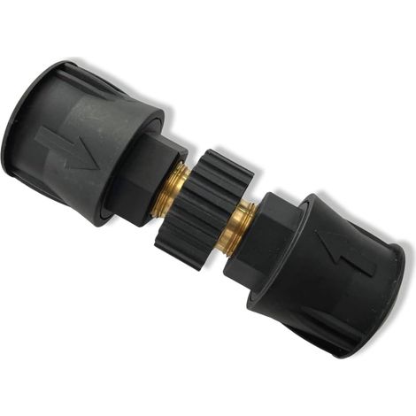 Schnellverschluss Kärcher Adapter Doppelseitigem M22 AG 14mm Adapter Schnellverschluss für K-Serie K2 K3 K4 K5 K6 K7 für Schnellkupplung für Pistole und Hochdruckreiniger (1 Stück) (1/5)