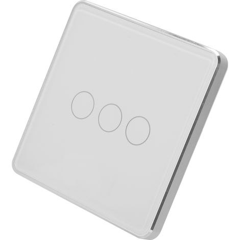 Intelligenter, berührungsgesteuerter Funkschalter, 3-Tasten-Fernbedienung für TUYA Zigbee mit Timer (1/5)