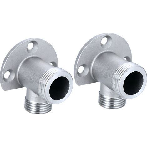 Kit d'installation pour connecter le tuyau pour robinet apparent. système de douche extérieur. mitigeur thermostatique. conversion encastré en surface, Ensoleillé (1/5)