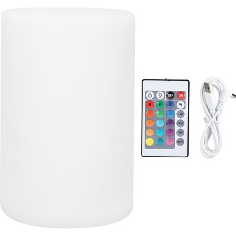 Lampada da Tavolo LED RGB Ricaricabile USB – Design Moderno in PE, Impermeabile IP65, Telecomando 24 Tasti – Ideale per Camera e Esterno (1/5)