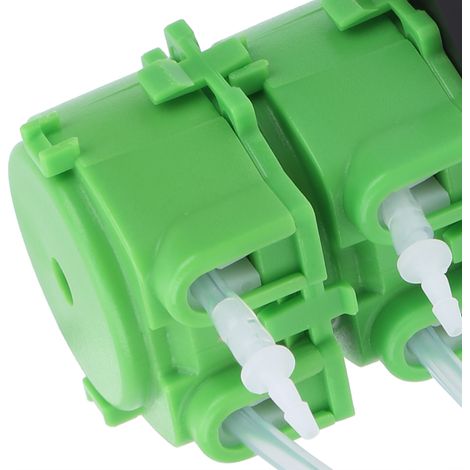 Pompe péristaltique à double tête, mini-pompe de circulation, pompe à eau à plaque plate, tuyau de pompe 13 mm DC12V (1/4)