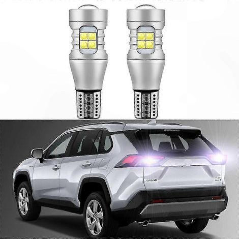2 LED-Rückfahrscheinwerfer für RAV4 2004-2024, weiß, fehlerfrei, wasserdicht, Rückfahrscheinwerfer, 2er-Set, kompatibel mit Toyota-Fahrzeugen (1/5)