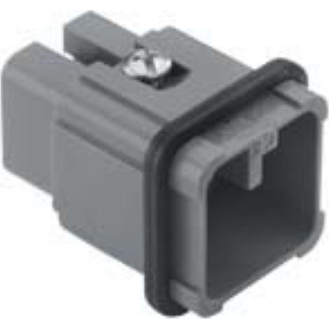 insert mâle - a sertir - 7p+t - 10a - 250v - gabarit 21.21 - ilme cdm07