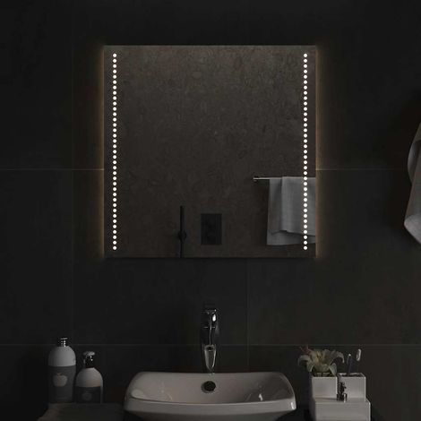 Miroir de salle de bain LED 60x60 cm