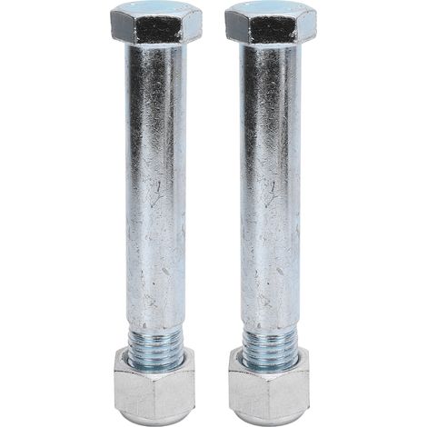Lot de 2 Goupilles Excavatrice Acier Manganèse 25x120mm Résistantes à l'Usure pour Mini-Pelle et Chargeuse (1/4)