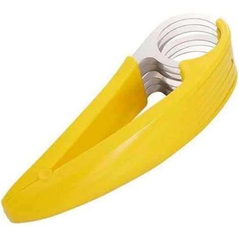 Trancheuse à Banane - Lame Acier Inoxydable 304 - Pour Fruits Légumes et Charcuterie - 1 Pièce (1/5)