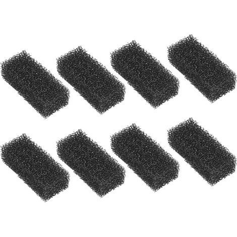 Pack of 8 Filter Sponges, 25 PPI, Biological Foam, Cuttable, For Freshwater and Saltwater Aquariums (1/5)