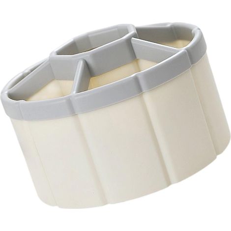 Scatola portaoggetti da ufficio girevole a sei scomparti, portapenne girevole a 360 gradi, adatta per riporre materiali artistici e astucci da scrivania per pennarelli/pastelli. (1/4)