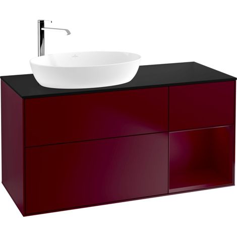 Villeroy & Boch F932HBHB Armoire sous lavabo Finion F93 (1/2)