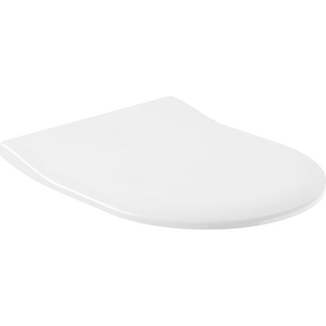 Villeroy & Boch Subway - WC Sitz Compact, SlimSeat, QuickRelease, Alpinweiß 9M65S101