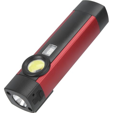 Lampe torche LED COB portable à lumière violette, mini lampe torche magnétique, 4 modes, rechargeable par USB, 5 W (1/5)
