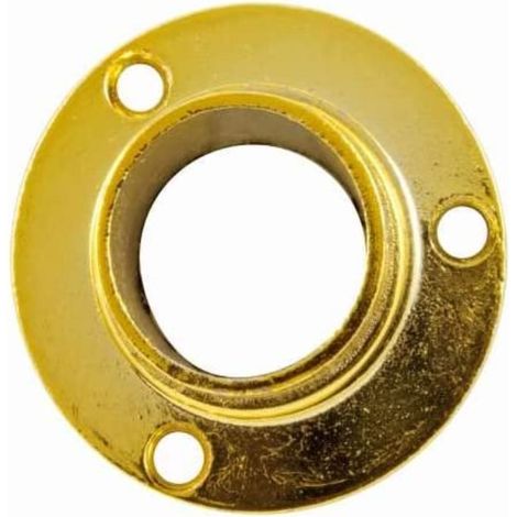 REGGITUBO LATERALE TONDO CON GHIERA - INOTTONE Ø20MM - CON VITI