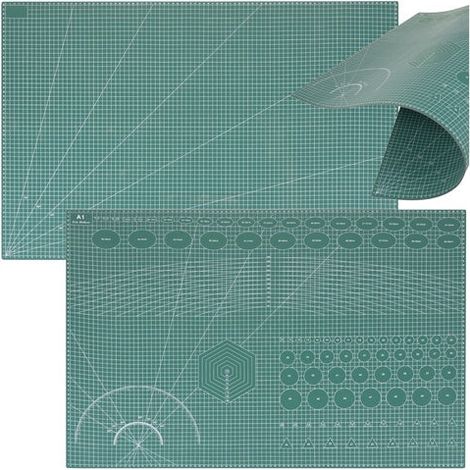 A1 Self-Healing Double-Sided Cutting Mat, 90x60 cm (1/5)