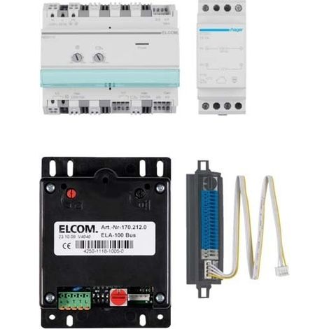 ELCOM KIT AUDIO I2 REK001Y 2DRAHT B.16 TEILN. KIT INTERPHONE 3599430014178