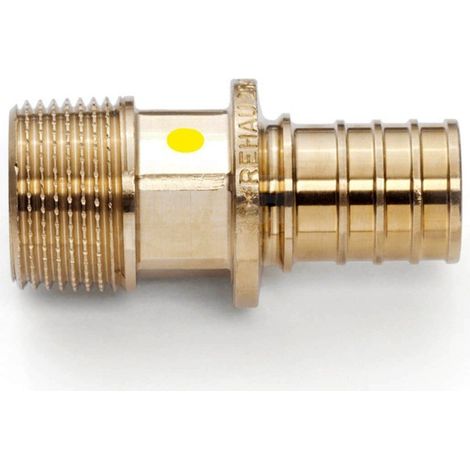 REHAU Rautitan Lx+G Raccordo Diritto Maschio Ø25X1/2"M - 13129961001 (1/2)