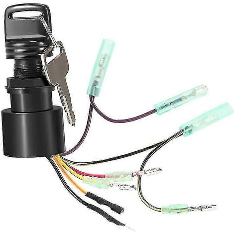 Interrupteur d'allumage pour bateau Mercury Mariner avec compatibilité avec télécommande à double clé - Bon état (1/5)