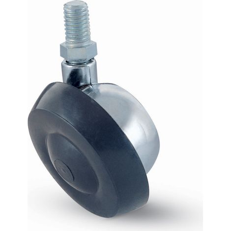 BL RUOTA SEMISFERICA PERNO D.40 CROMO 2 PZ- 4,0 blister