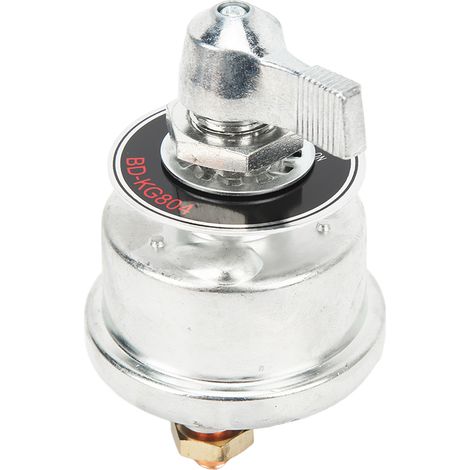 Interrupteur de batterie 300A étanche boîtier métallique robuste coupe-circuit pour voiture bateau camping-car (1/5)