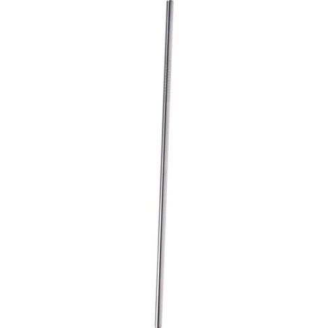 Trinkhalme aus Metall, 12er-Set, verschiedene Größen + 2 Reinigungsbürsten (1/5)