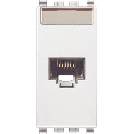 VIMAR - 20339.6.B Presa RJ45 Netsafe Cat6 UTP 110 bianco
