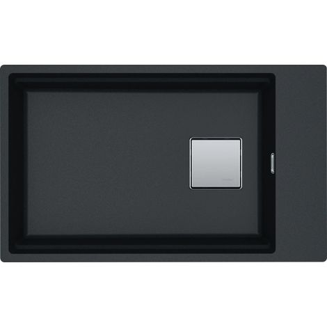 Cuve Kubus 2.0 Fragranit KNG 110-62 - Onyx - Manuel - 760 x 460 x 200 mm (sous-meuble 80 cm) - Franke
