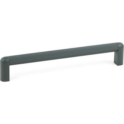 tirador de mueble asa barra riss mini. aluminio. sin tornillería visible - viefe acabado blanco mate dist. agujero dist. acabado verde dist. agujero dist. 192mm.