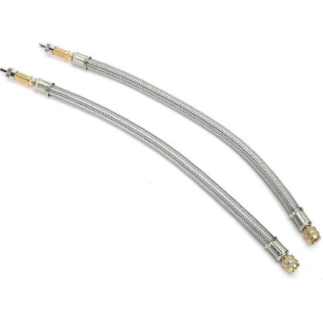 2 rallonges de valve de pneu 300 mm/11,8 pouces 334000 pour camions, camping-cars, remorques et véhicules lourds (1/4)