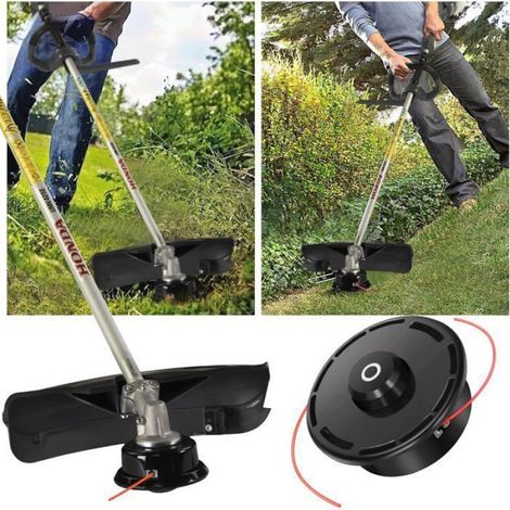 Tête De Débroussailleuse - M10x1 25 FLH - Compatible Honda UMK425E UMK431E UMK435E UMR425E UMT431 GX25 GX35 - 1 Pièce (1/4)