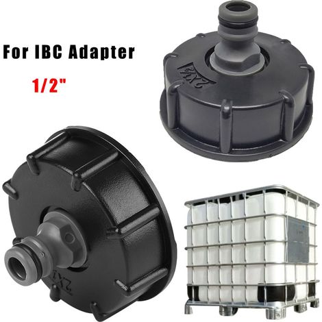 Adattatore per rubinetto per serbatoio IBC da 1/2" (1/5)