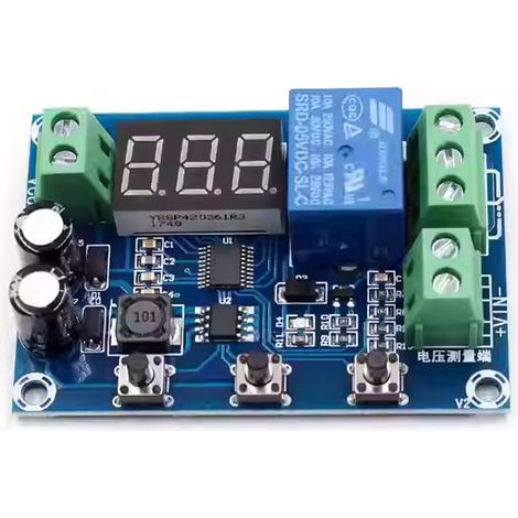 XH-M608 Battery Charge/Discharge Module: Voltage Meter, Undervoltage and Overvoltage Protection, Timed Charge/Discharge (1/5)