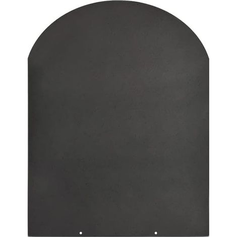Plataforma protectora de suelo para estufas de leña y pellet de acero 80x60