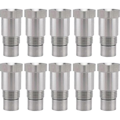 Lot de 10 adaptateurs d'entretoise pour sonde lambda (O2) - Réparation du convertisseur catalytique et du voyant moteur (1/5)